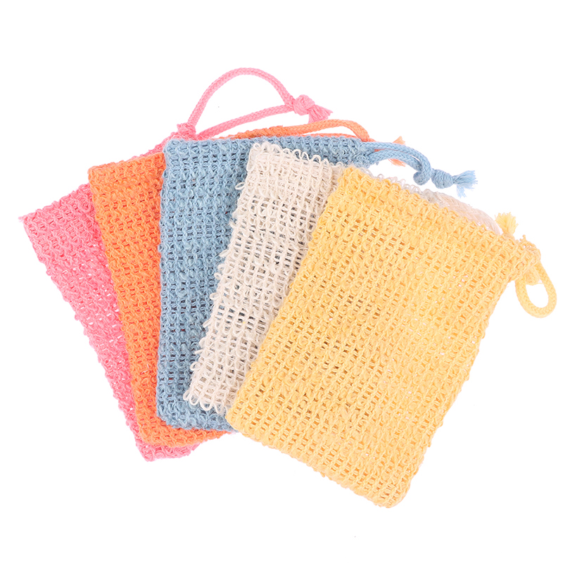 Linen Bag Bulk - Cotton Linen Soap Saver Bag Pouch