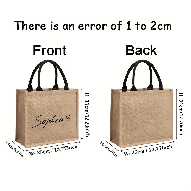 Custom Name Pattern Shopping P - đánh giá và giá Linen Bag Bulk