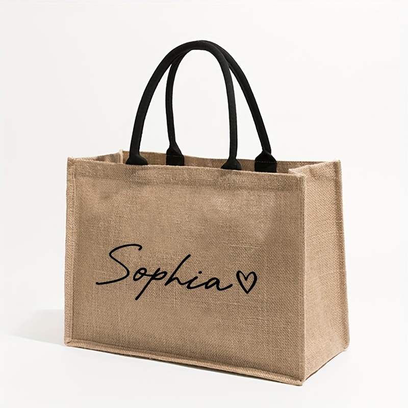 Custom Name Pattern Shopping P - đánh giá và giá Linen Bag Bulk