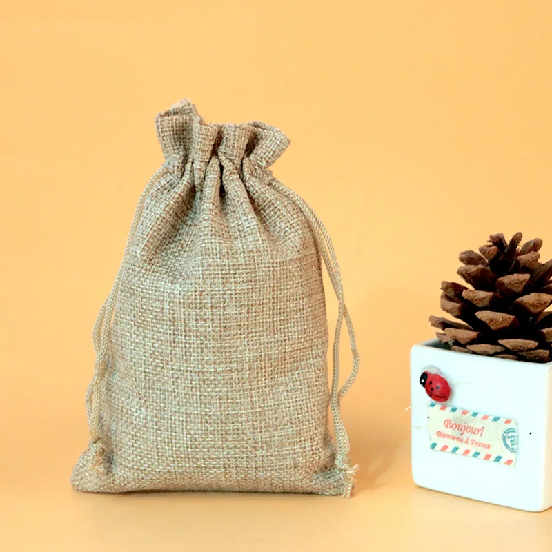 50pc/lot 7x9 9x12 10x14 13x18  - đánh giá và giá Linen Bag Bulk