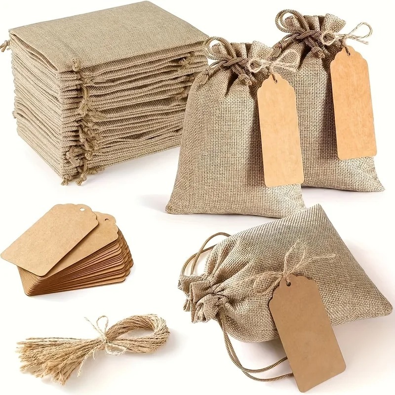 21/51pcs Linen Bundle Pocket,R - đánh giá và giá Linen Bag Bulk