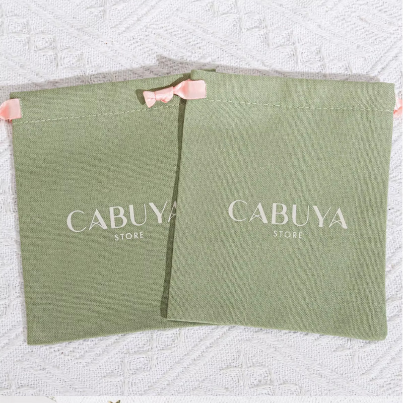 High Quality Green Cotton Line - đánh giá và giá Linen Bag Bulk