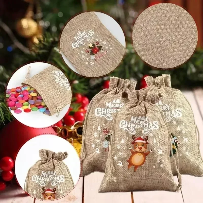 Wholesale Christmas Linen Bags - đánh giá và giá Linen Bag Bulk