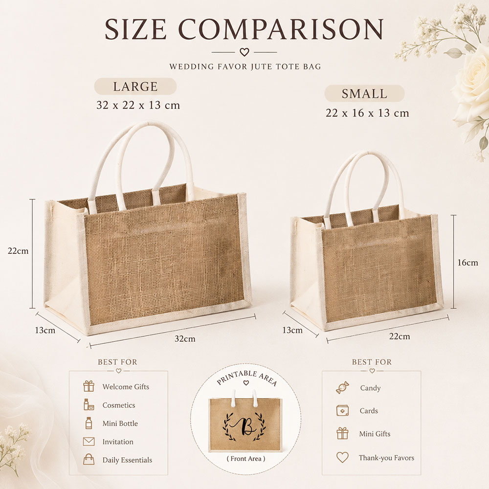 Custom Wedding Gift Bag Person - đánh giá và giá Linen Bag Bulk